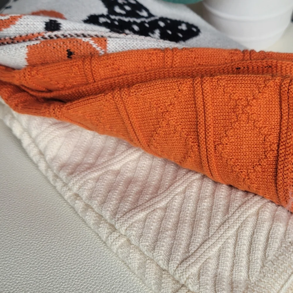 Cynthia Rowley 3 pack Pumpkins Hats & Bats Hand Towels
